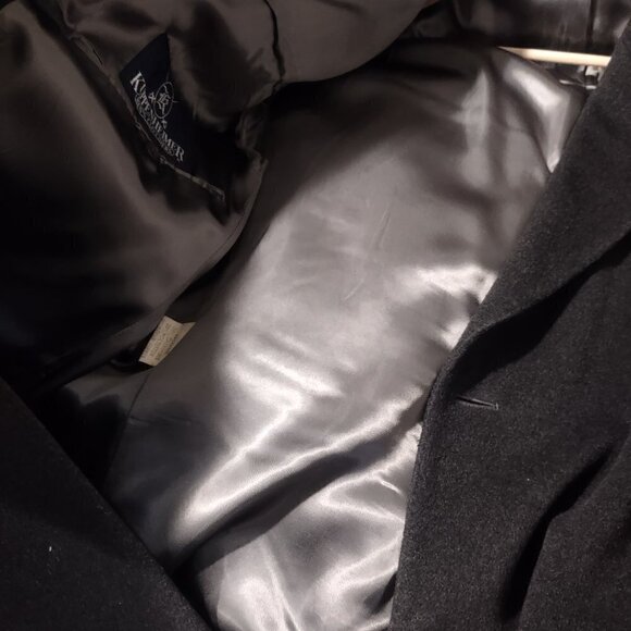 Vintage Kuppenheimer Men's Coat Cashmere Wool Blend Size XL - Picture 8 of 12